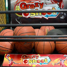 मनोरंजन पार्क 1 साल की वारंटी के लिए मुक्केबाजी लक्जरी बास्केटबॉल शूटिंग गेम मशीन