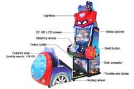 275 डब्ल्यू रेसिंग आर्केड मशीन, मनोरंजन सिक्का संचालित पागल कार ड्राइविंग सिम्युलेटर