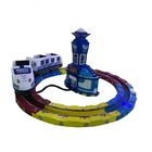 ट्रैक रेलवे ट्रेन मनोरंजन आर्केड मशीनें / बच्चों के मनोरंजन की सवारी