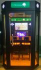 मॉल / स्ट्रीट / पार्क के लिए स्क्रीन के साथ सिक्का पुशर मिनी केटीवी बूथ कराओके मशीन