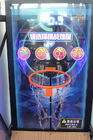 ऐक्रेलिक मेटल आर्केड बास्केटबॉल गेम मशीन मॉनीटर स्टोर शॉट