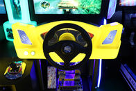 गेम सेंटर के लिए 2 प्लेयर कॉइन पुशर कार रेसिंग सिम्युलेटर
